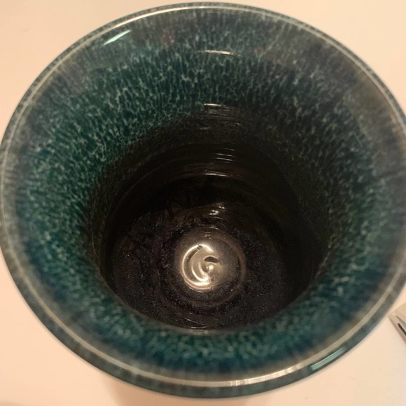 RENAISSANCE Festival ARIZONA COLLECTABLE CHALICE GOBLET Pottery 1994 Drinking. - Picture 5 of 8